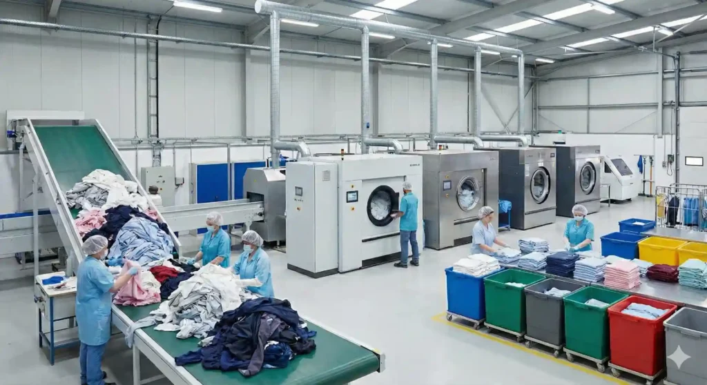 כביסה מוסדית ותעשייתית