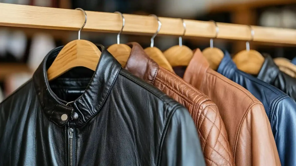 מעילי עור וזמש